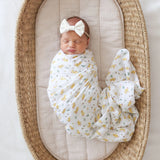 Duck Cotton Muslin Swaddle - Lulujo
