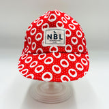 Baseball Cap (Red hearts)