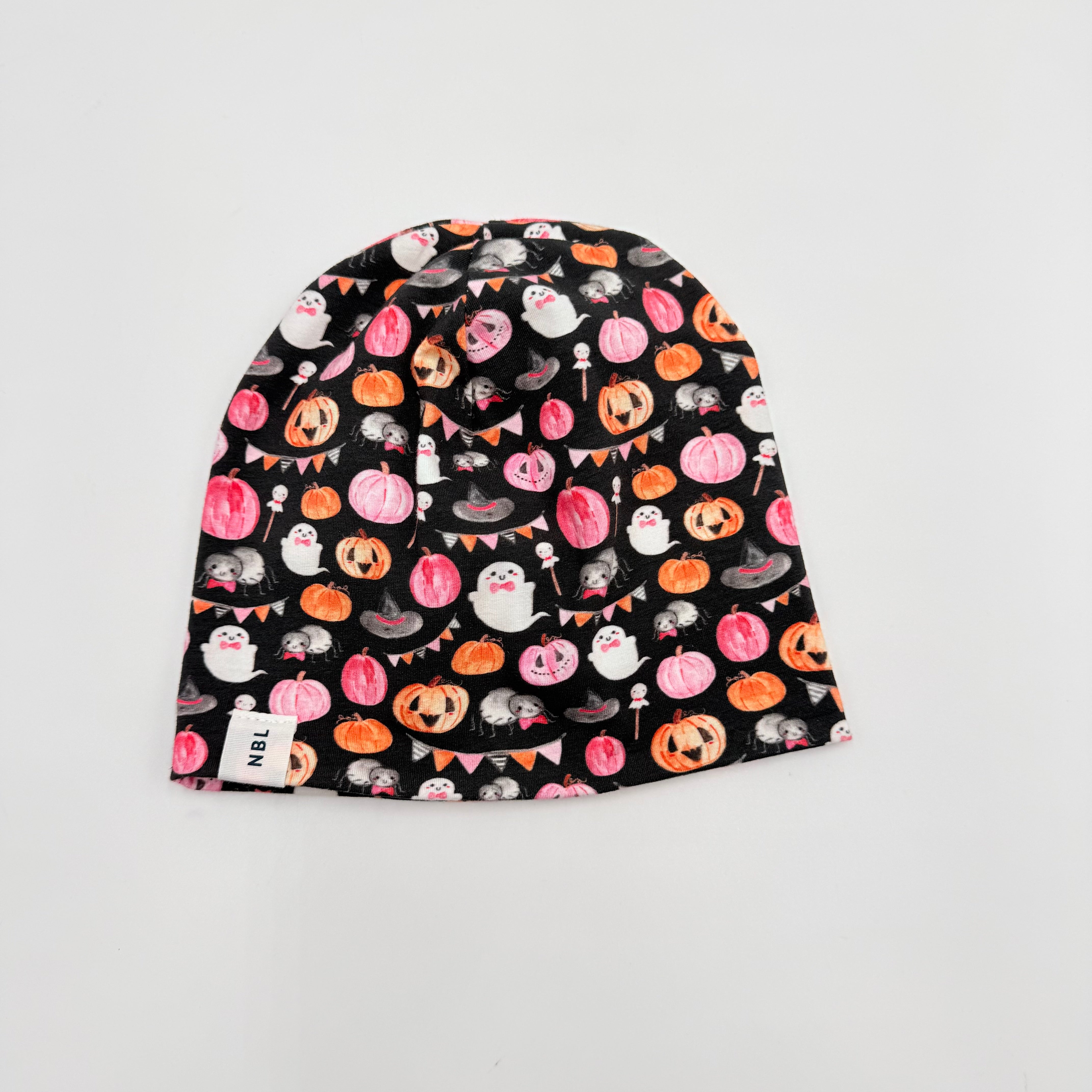 Beanie Hat - Black Halloween