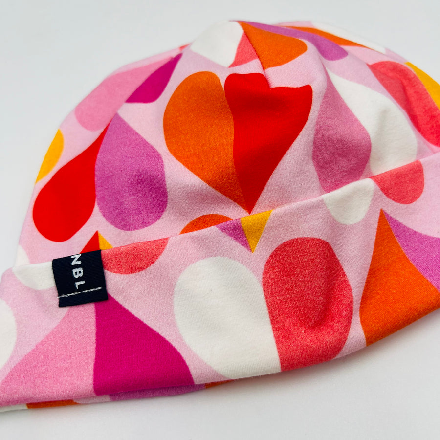Adult Beanie Hat (Hearts)