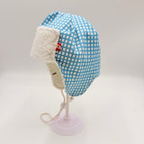 Pilot Hat - Aqua Tiles