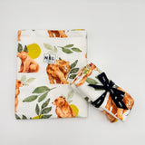 Summer Car Seat Cover - Bear and Sun