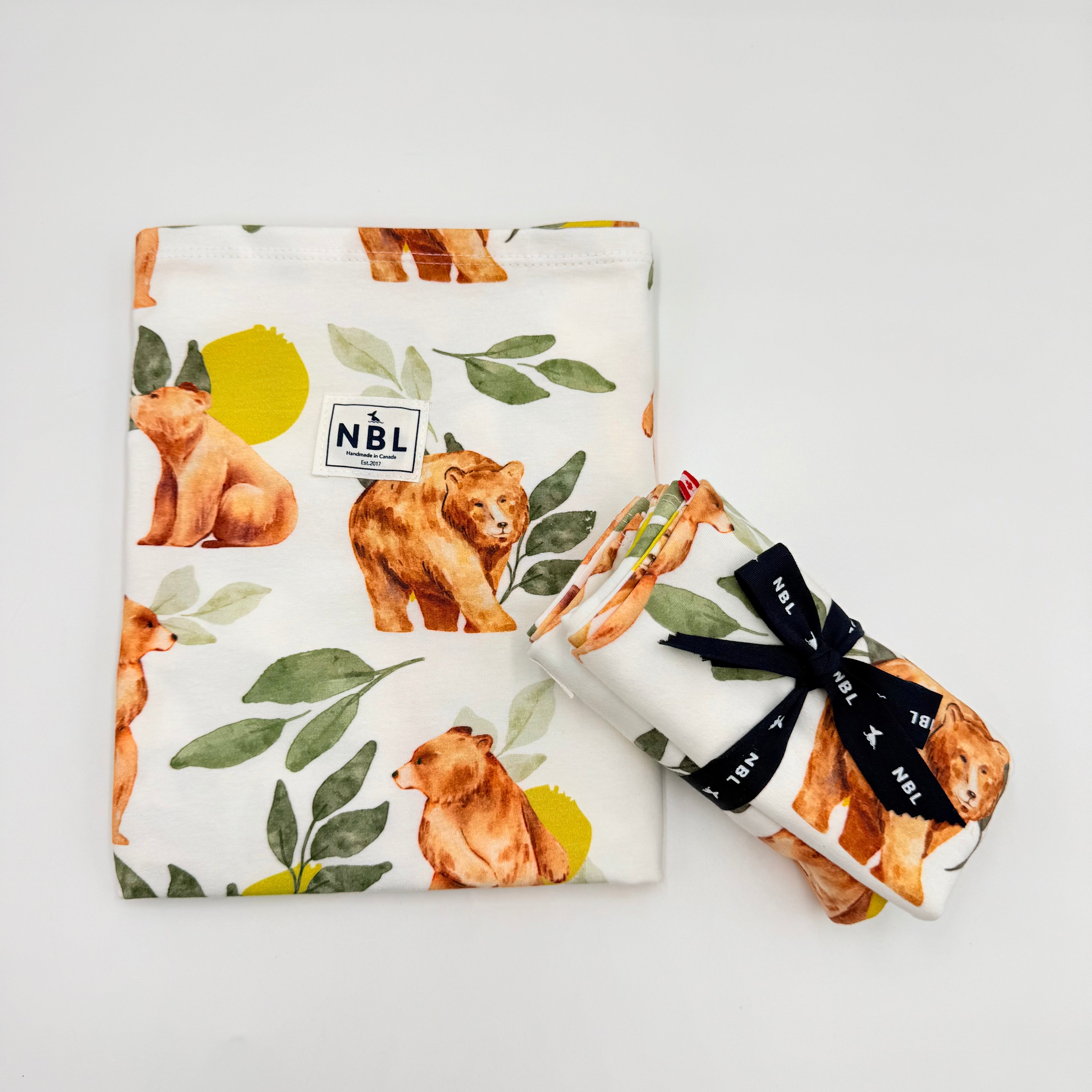 Summer Car Seat Cover - Bear and Sun
