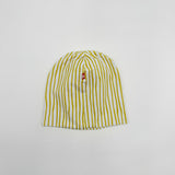 Beanie Hat - Lemon Strip