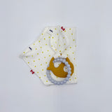 Bandana Bib and Silicone Teether Gift Set