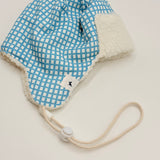 Pilot Hat - Aqua Tiles