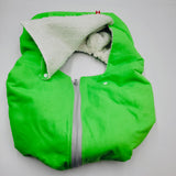 Car Seat cover Winter (Bright Green)