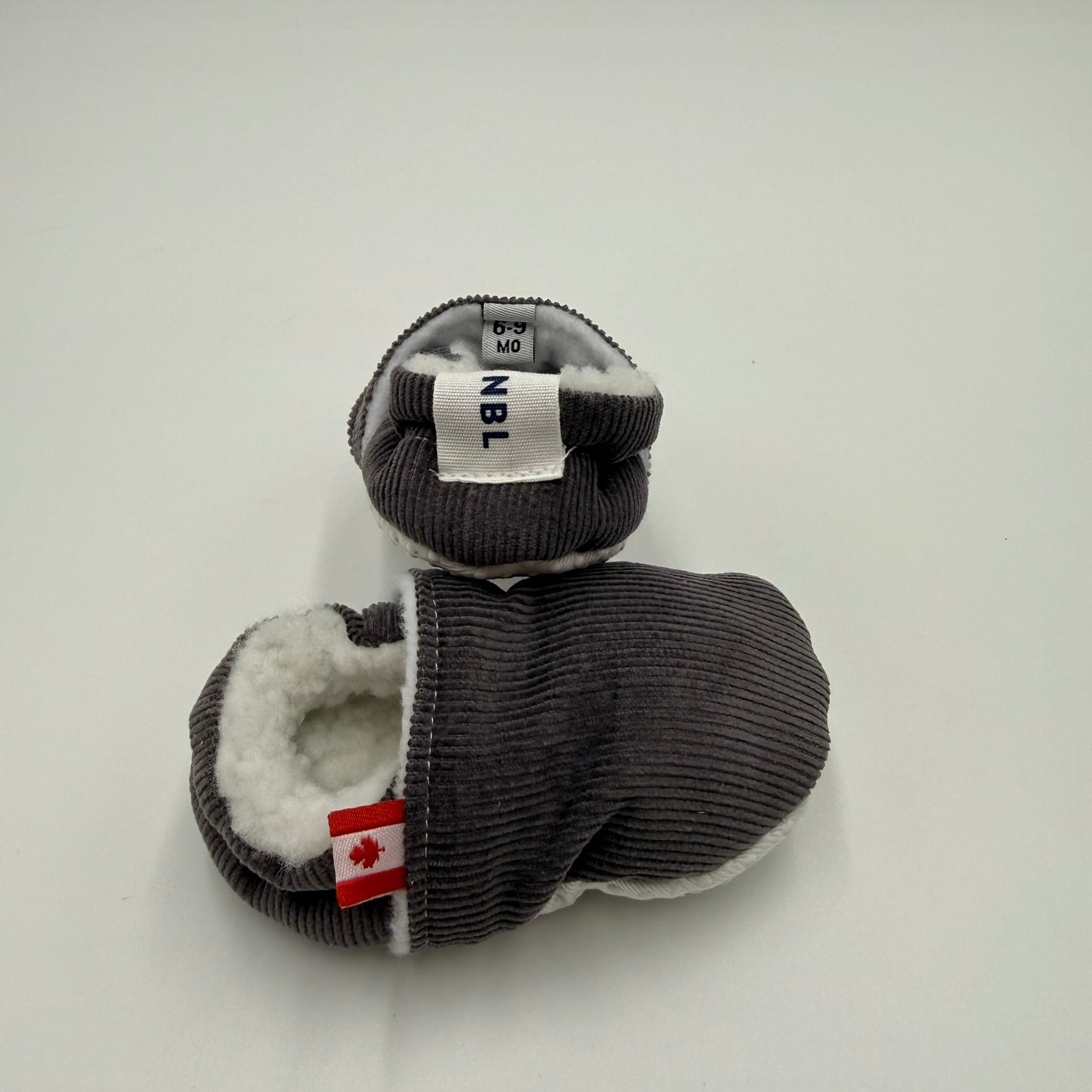Winter Shoes (Grey Corduroy)