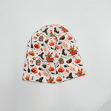 Beanie Hat - Orange Halloween