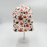 Beanie Hat - Orange Halloween