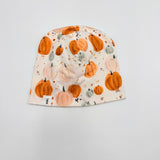 Beanie Hat - Pumpkin and Stars
