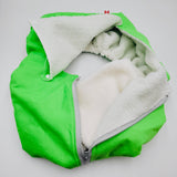 Car Seat cover Winter (Bright Green)