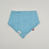 Bandana Bib - Aqua Tiles