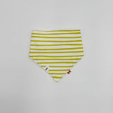 Bandana Bib - Lemon Strip