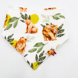 Bandana Bib - Bear and Sun