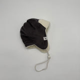 Pilot Hat - Grey Corduroy