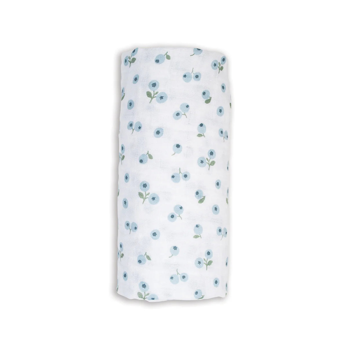 Blueberries Cotton Muslin Swaddle - Lulujo