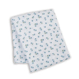 Blueberries Cotton Muslin Swaddle - Lulujo