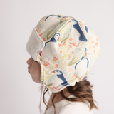 Pilot Hat (Puffins in Wildflowers)