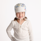 Pilot hat ( Blue Peony)