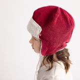 Pilot Hat (Bordeaux  Corduroy)