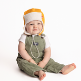 Pilot Hat (Mustard Corduroy)