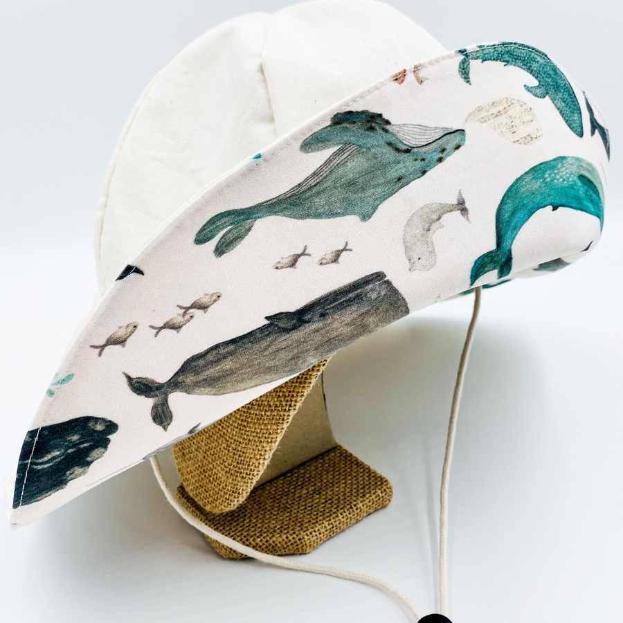 Adult Summer Hat (Whale Song)