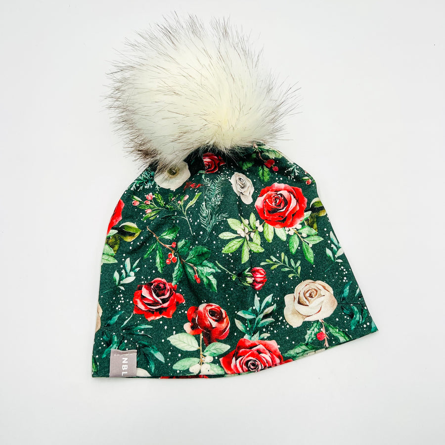 Adult Beanie Hat (Snowy Christmas)