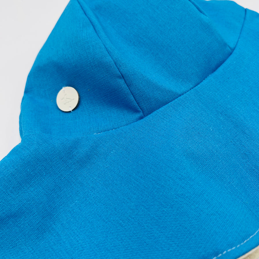 Adult Summer Hat (Blue Linen)