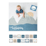 I Will Move Mountains Milestone Blanket - Lulujo