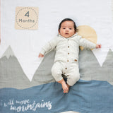 I Will Move Mountains Milestone Blanket - Lulujo