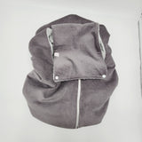 Car Seat Cover Winter (Grey Corduroy)