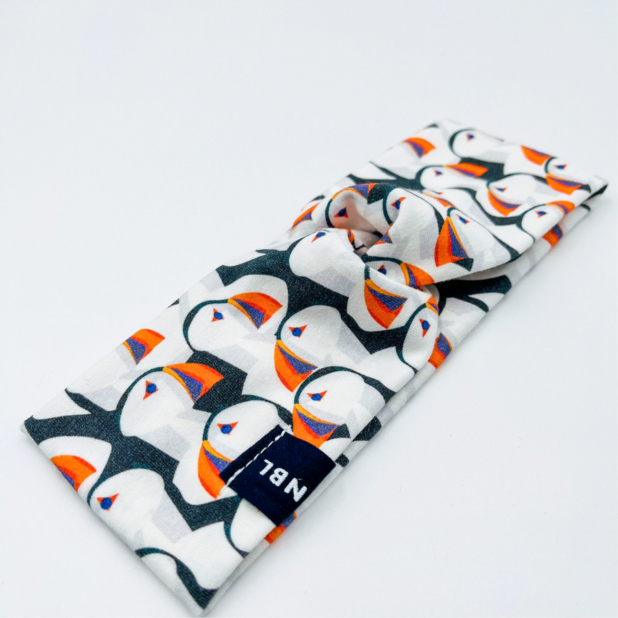 Adult Knot Headband (Puffin Lover)