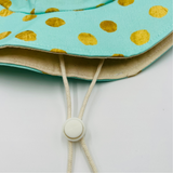 Summer Hat (Mint dots)