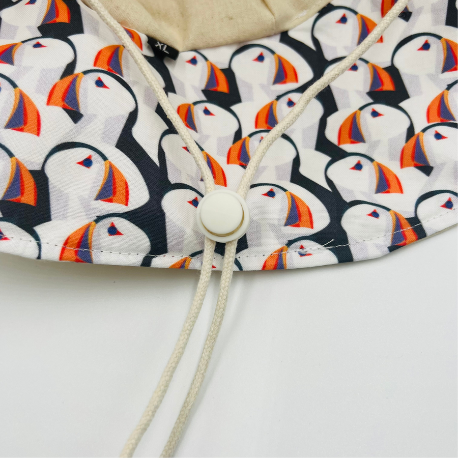 Mommy and Me, Adult Summer Hat (Puffin Lover)