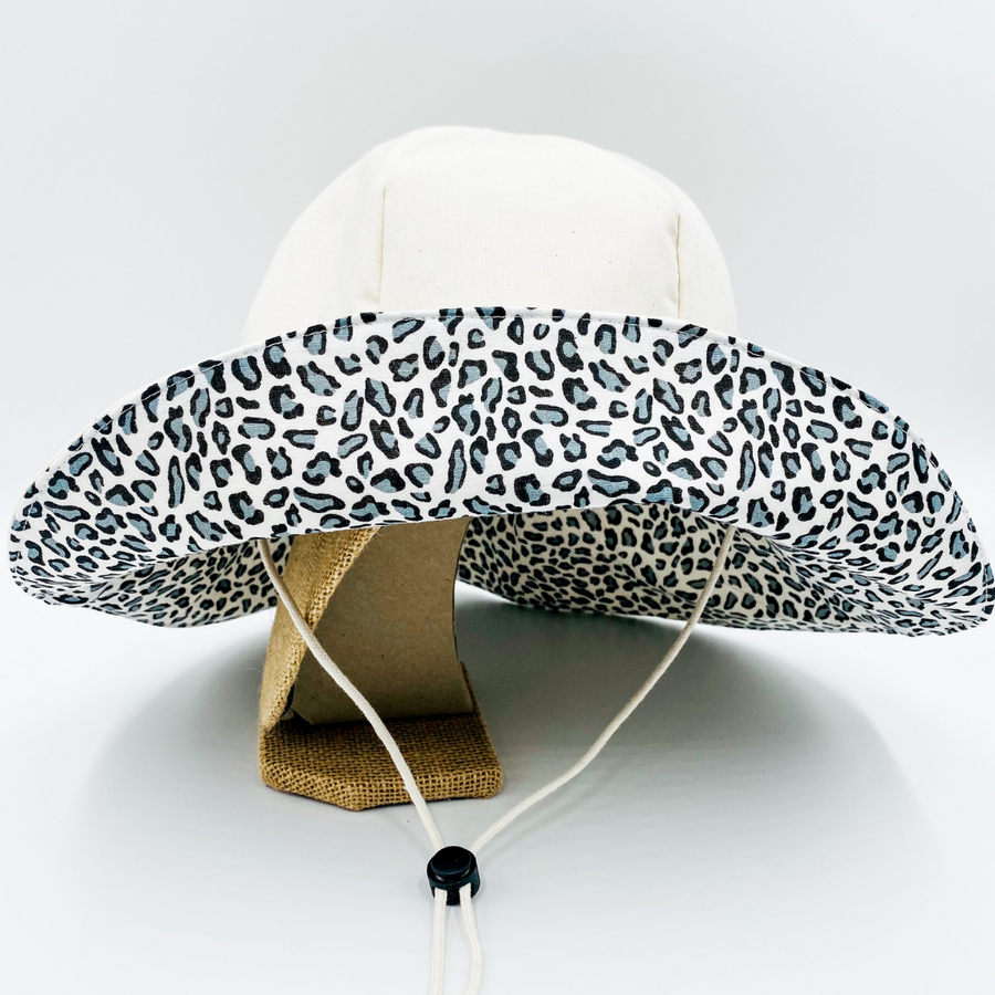Mommy and Me, Adult Summer Hat (Leopard)