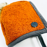 Bonnet Pom Pom (Rusty Orange)