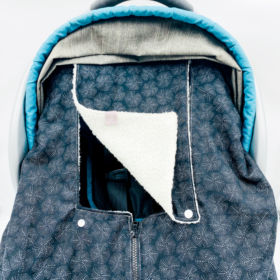 Carseat cover Winter (Sea urchin)
