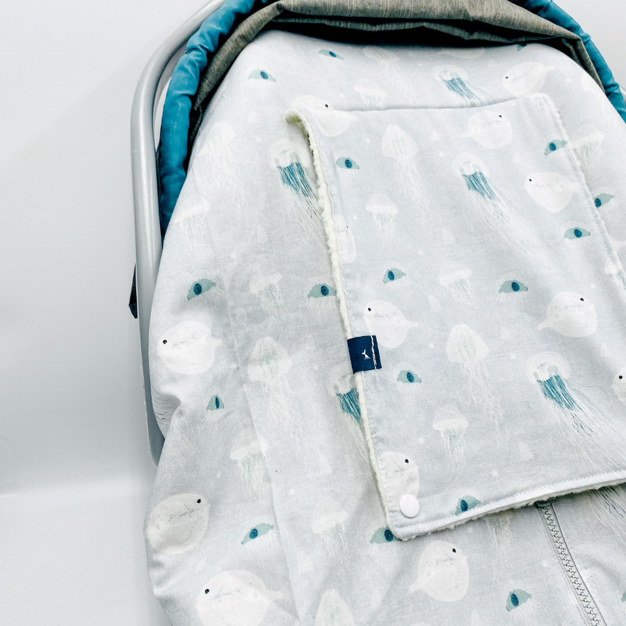 Carseat cover Winter (Under the sea)