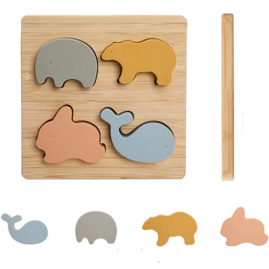 Wooden Puzzle Animals