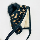 Bonnet Pom Pom (Leopard)