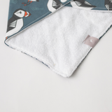 Bandana Bib (Blue Puffin)