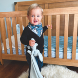 Bandana Bib (Blue Puffin)