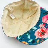 Baseball Cap (Teal Floral)