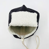 Pilot Hat (Grey Corduroy)