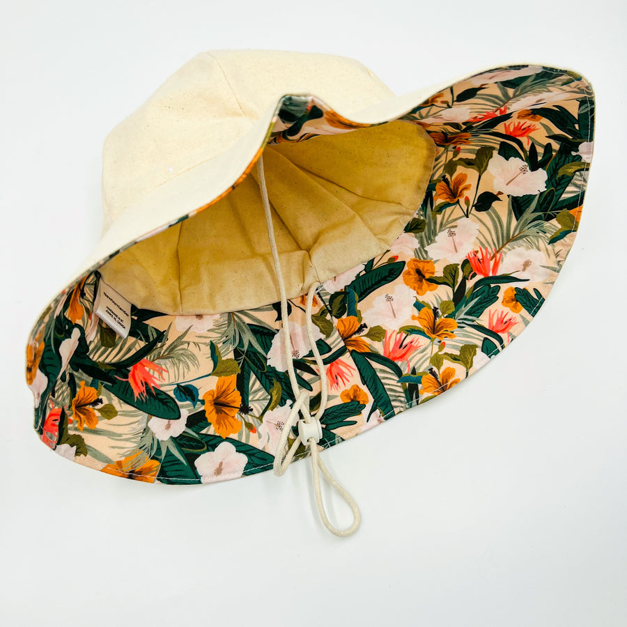 Summer Hat (floral jungle)