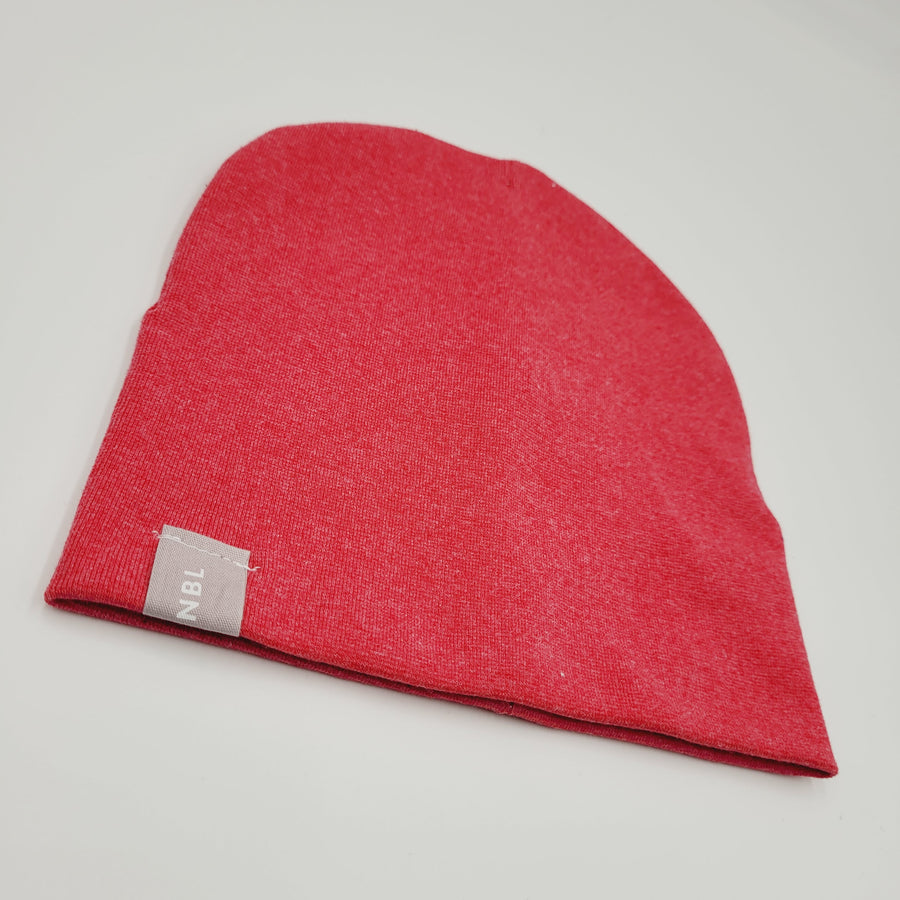 Adult Beanie Hat (Soft Red)
