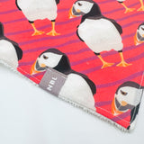 Bandana Bib (Coral Puffin)
