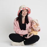 Adult Summer Hat (Coral Puffin)