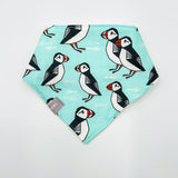 Bandana Bib (Mint Puffin)